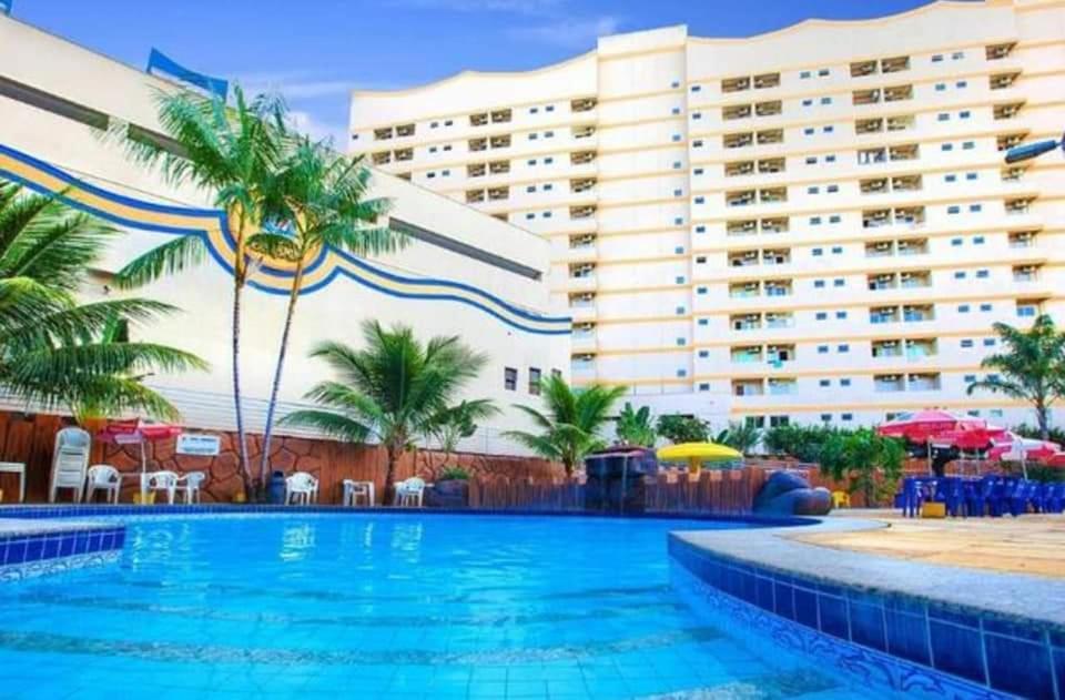 Golden Dolphin 3Pessoas Com Piscinas Termais Mais Toalhas E Roupas De Cama Lencois Travesseiros Fronhas Limpeza Do Check In Impostos E Taxas Ja Incluso Atencao A Hospedagem Podera Ocorrer No Express Ou Grand Hotel,Conforme A Disponibilidade De Apto Caldas Novas Luaran gambar